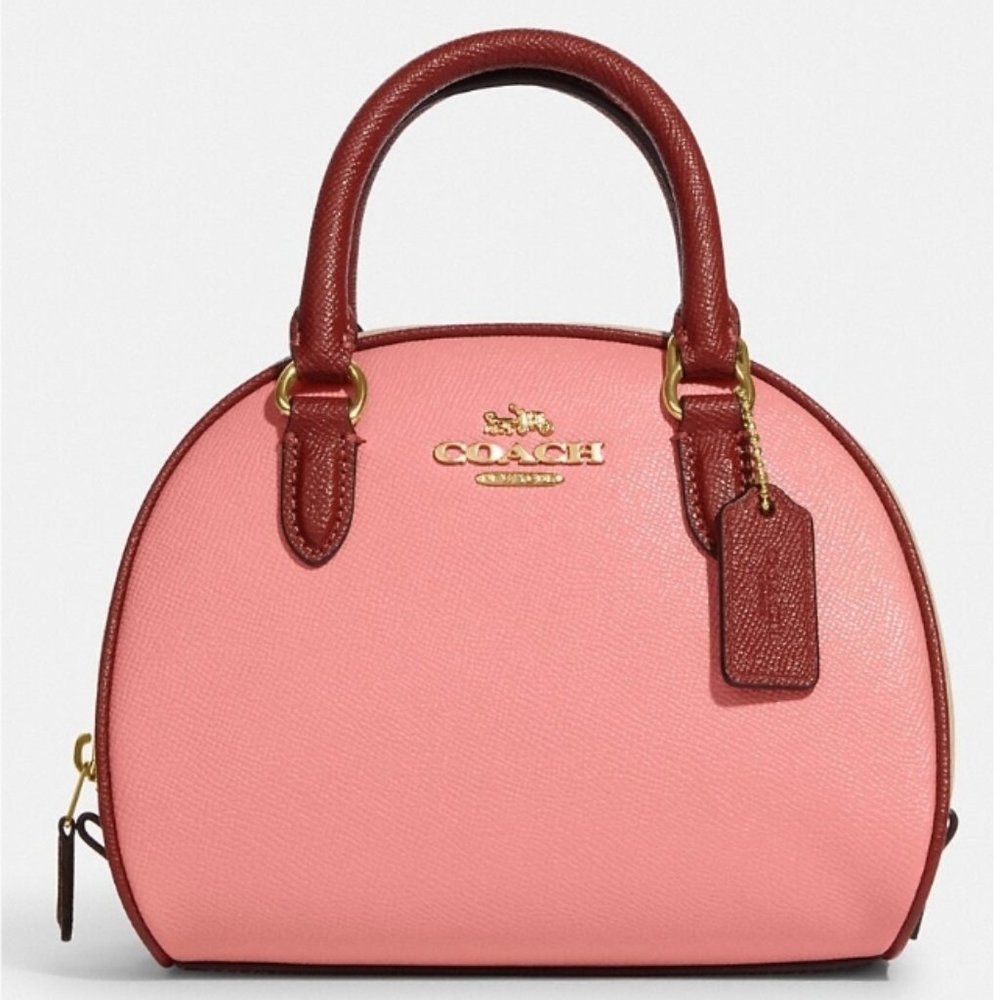 NWT Coach Sydney Satchel In Colorblock